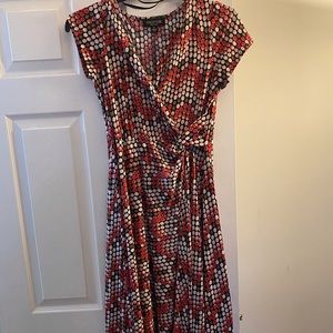 Summer Casual Dress, polka dot